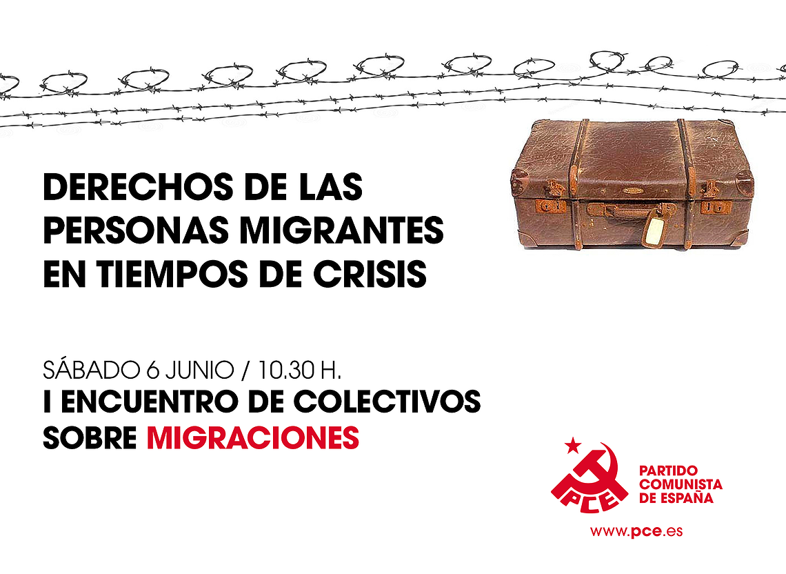 Llamamos a participar en el I Encuentro de colectivos de migraciones del PCE