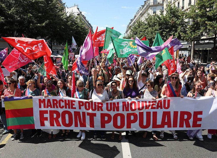 Celebramos el triunfo del Nuevo Frente Popular en Francia: ¡no pasaron y no pasarán!