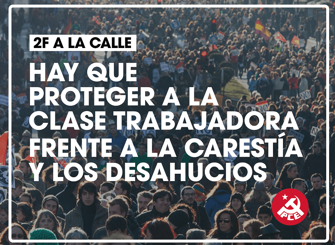 A la movilización en defensa del escudo social y de las pensiones