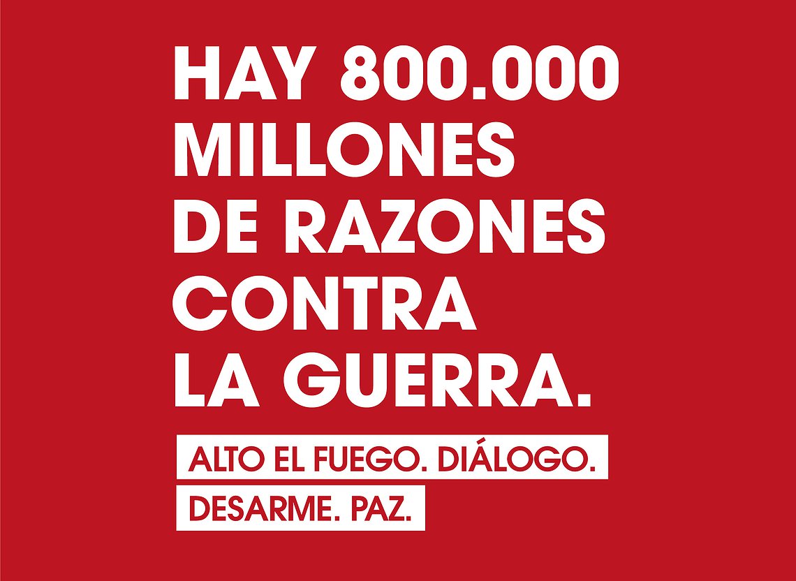 ¡No al plan ReArm Europe! Hay al menos 800.000 millones de razones contra la guerra.