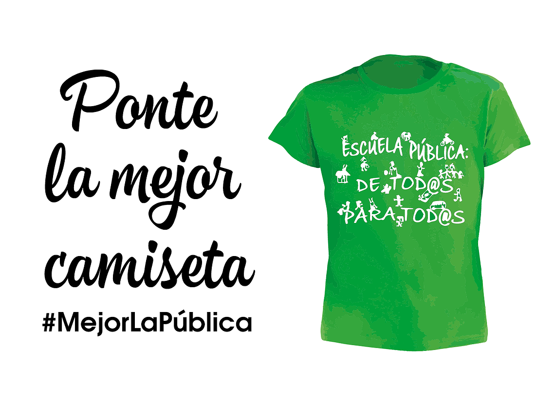 Matricúlate en la pública. #MejorLaPública