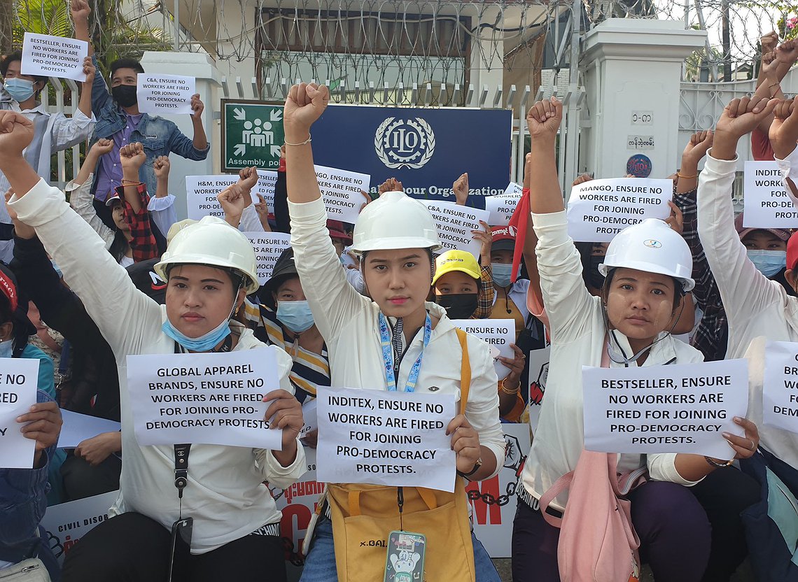 Continua el terror y la represión en Birmania contra la resistencia al golpe de estado