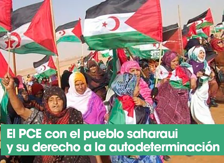 Rechazamos que España se aparte de las acuerdos de la ONU sobre el conflicto del Sáhara