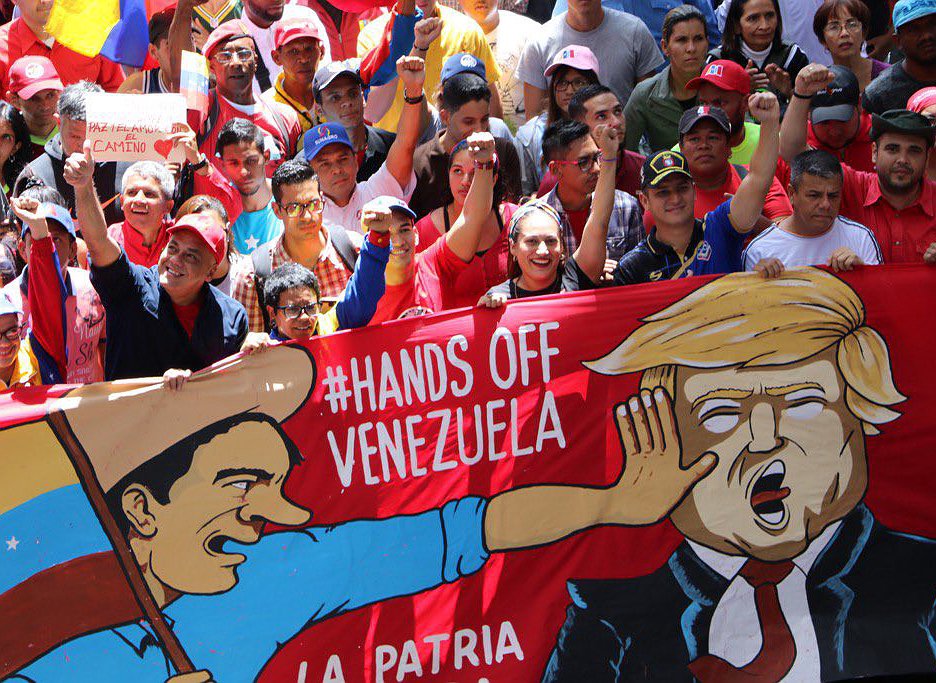 No a las sanciones de la UE contra altos cargos venezolanos dictadas por Trump